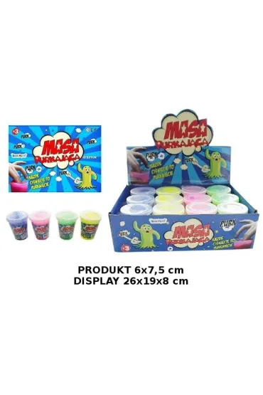 Masa Purkająca 1szt.mix